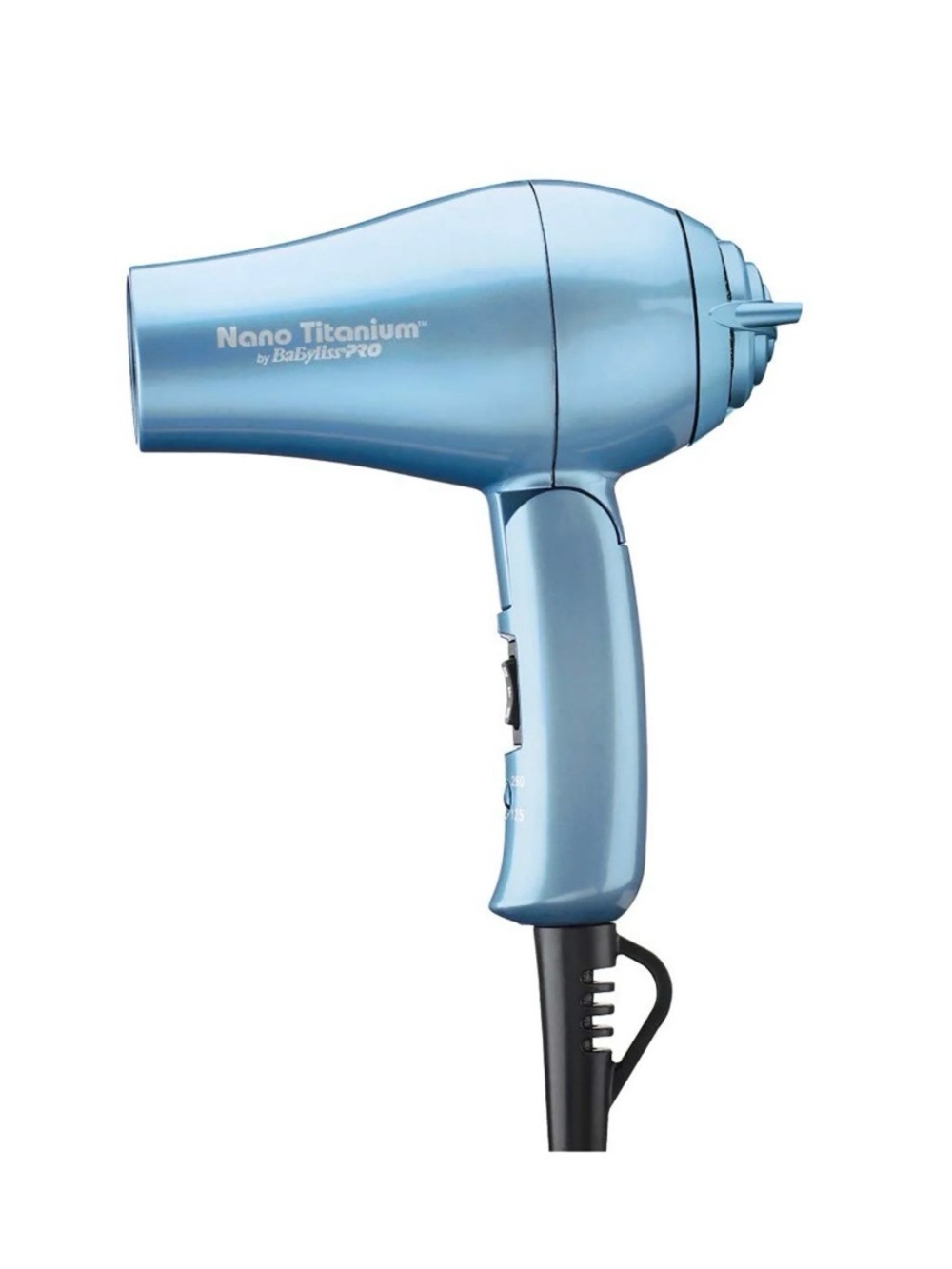 BaBylissPRO Nano Titanium Travel Dryer with Folding Handle